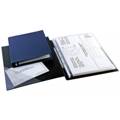 Raccoglitori sanremo 2000 42x30cm d. 4cm blu colore blu colore blu