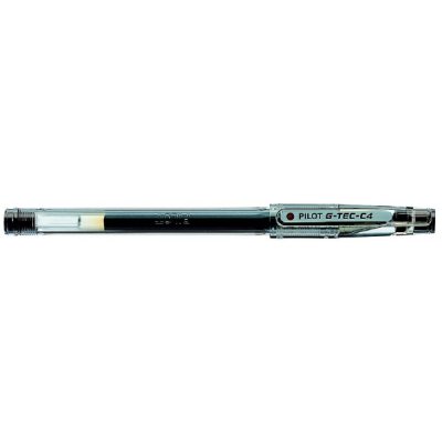 Penna roller PILOT gel ricaricabile con grip ergonomico - punta 0,4mm - Nero
