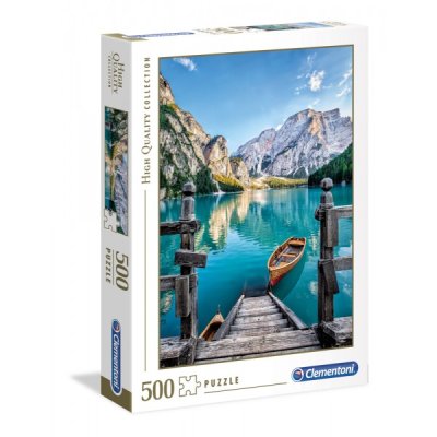 Hq collection, lago di braies - puzzle 500pz
