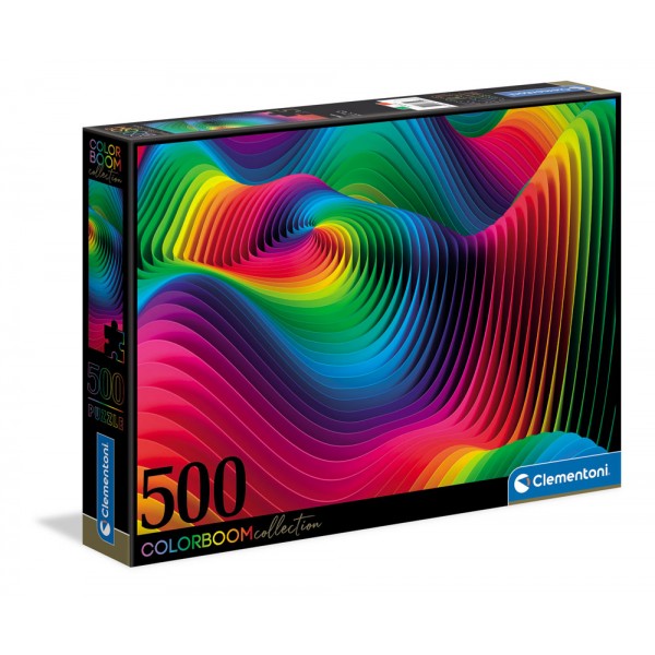 Color boom, onde - puzzle 500pz