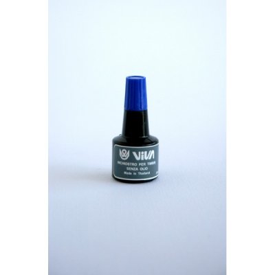 Inchiostro senz'olio per timbri colore blu