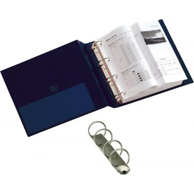Raccoglitori stelvio 22x30cm d. 2.5cm blu colore blu
