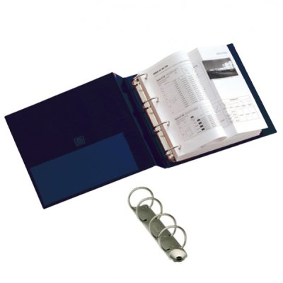 Raccoglitori stelvio 22x30cm d. 3cm blu colore blu