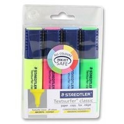 STAEDTLER Evidenziatore TEXTSURFER, punta a scalpello - 5mm - Assortiti