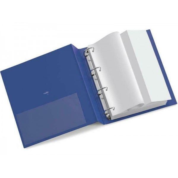 Raccoglitori stelvio 22x30cm d. 7.5cm blu colore blu