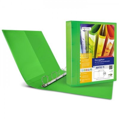 Raccoglitori personalizzabili myto ti 22x30cm d. 2,5cm verde colore verde