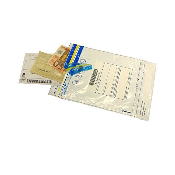 Busta di sicurezza colore bianco