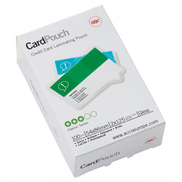 Credit card - pouches 5,4x8,6cm