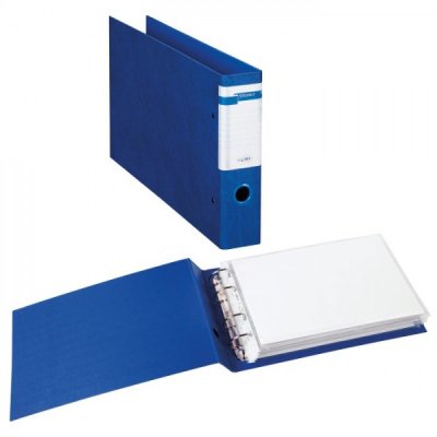 Raccoglitore stelvio f 22x30cm d. 6 cm blu colore blu