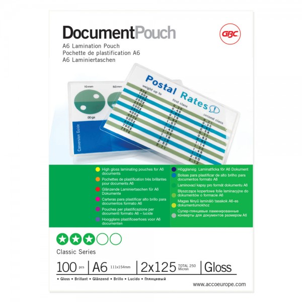 Pouches a6