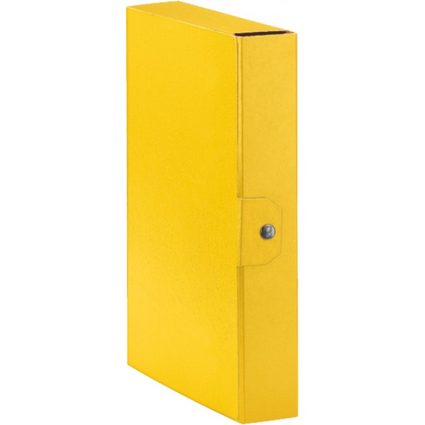 Eurobox - scatola progetto colore giallo