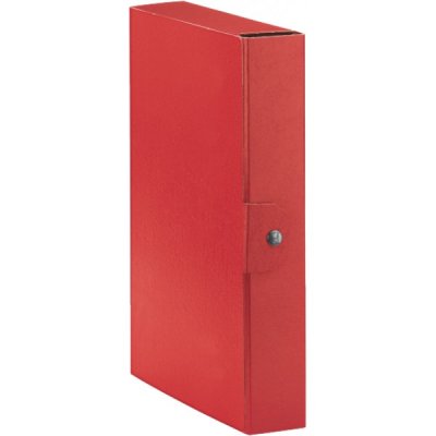 Eurobox - scatola progetto colore rosso