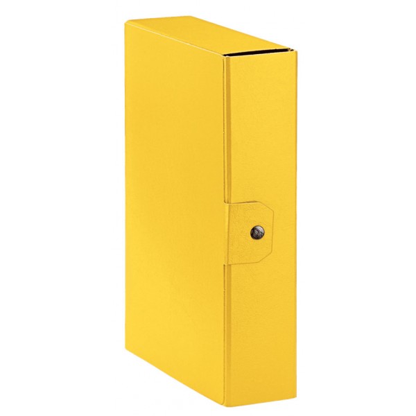 Eurobox - scatola progetto colore giallo