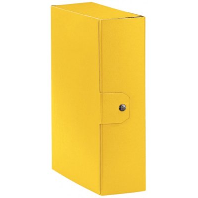 Eurobox - scatola progetto colore giallo