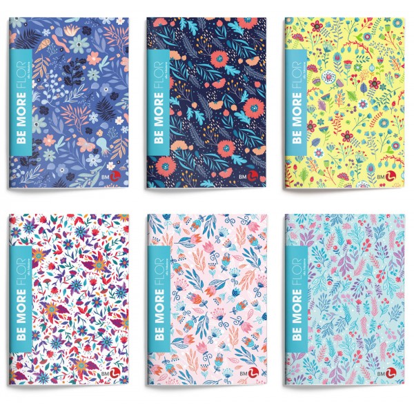 Be more flor - maxi quaderno grammatura 100gr