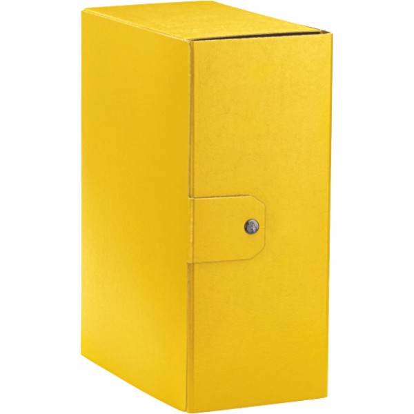 Eurobox - scatola progetto colore giallo