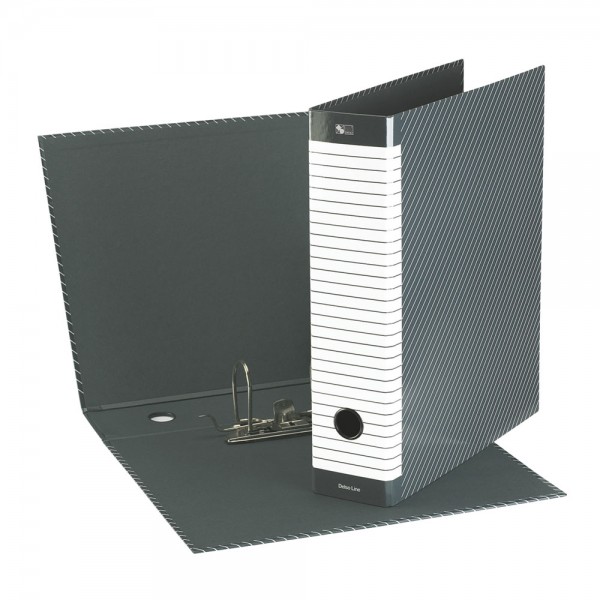 Registratore protocollo delso line d. 8 cm colore grigio colore grigio