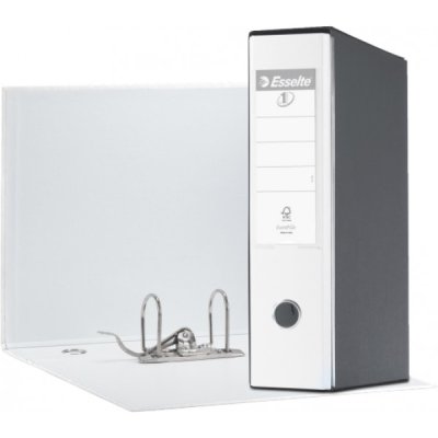 Registratore protocollo eurofile g55 d.8 cm bianco colore nero colore bianco