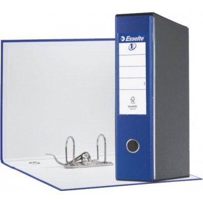 Registratore protocollo eurofile g55 d.8 cm blu colore nero colore blu
