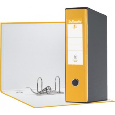 Registratore protocollo eurofile g55 d.8 cm giallo colore nero colore giallo