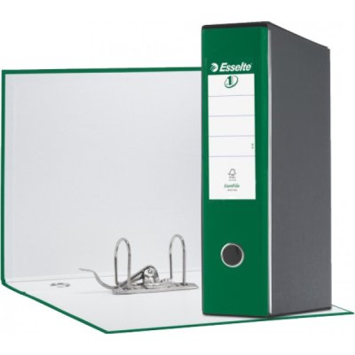 Registratore protocollo eurofile g55 d.8 cm verde colore nero colore verde