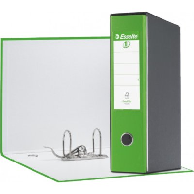 Registratore protocollo eurofile g55 d.8 cm verde vivida colore nero colore verde vivida