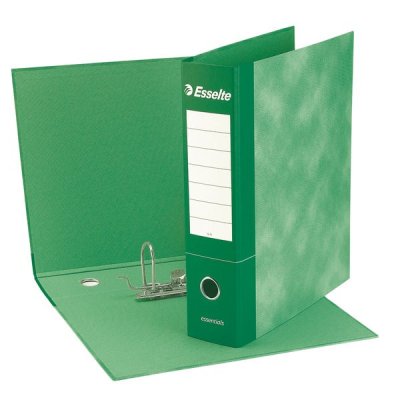 Registratore commerciale essentials g73 d. 8cm rosso colore nero colore rosso
