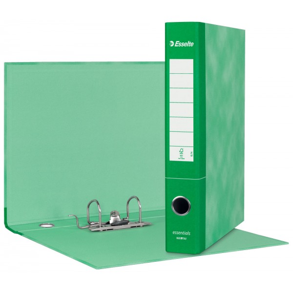 Registratore protocollo essentials g74 d. 5cm verde colore nero colore verde