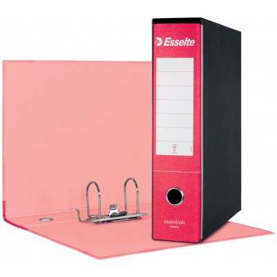 Registratore protocollo essentials g75 d. 8cm rosso colore nero colore rosso
