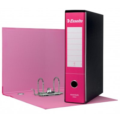 Essentials - registratore protocollo colore nero colore fucsia