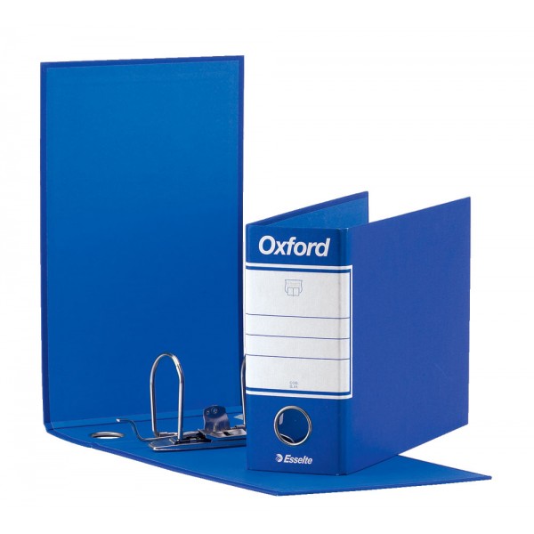ESSELTE Registratore speciale a leva - Blu - Dorso 8cm - 23x18cm