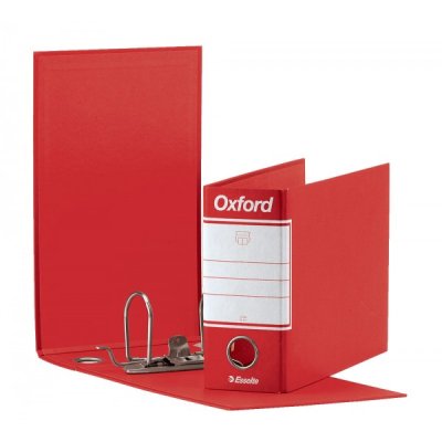 ESSELTE Registratore speciale a leva - Rosso - Dorso 8cm - 23x18cm