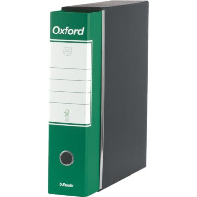 ESSELTE Registratore commerciale dotato di foro di presa - Verde - Dorso 8cm - 23x30cm