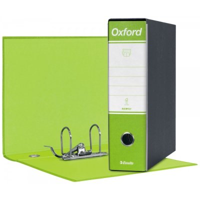 Registratore commerciale oxford g83 d. 8cm verde lime colore nero colore verde lime