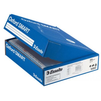 Buste forate oxford smart, buccia - office a4 - 21x29,7cm colore trasparente