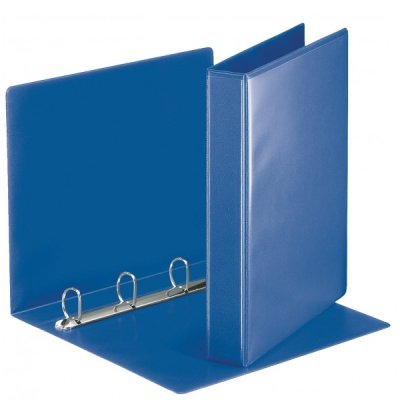 Raccoglitori personalizzabili display 22x30cm d. 3cm blu colore blu