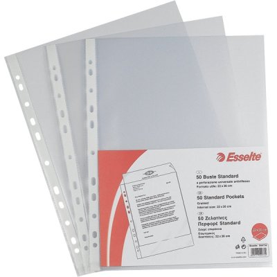 Buste perforate standard, buccia 22x30cm colore trasparente