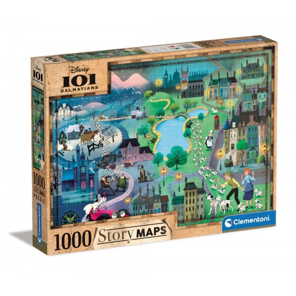 Story maps, la carica dei 101 - puzzle 1000pz