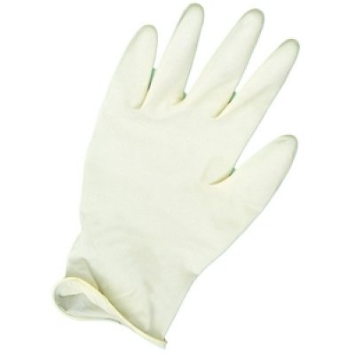 Guanti lattice, taglia m colore bianco