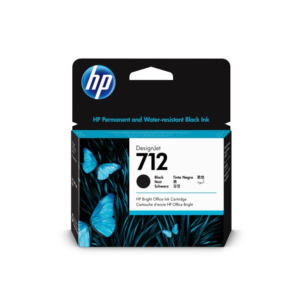 HP Cartuccia originale Nero 712 3ED71A alta capacità