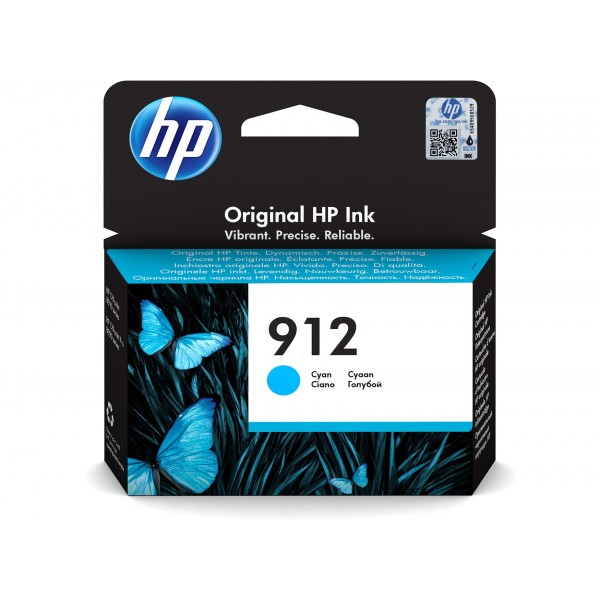 HP Cartuccia Originale Ciano 912 3YL77AE