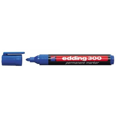 EDDING Marcatore permanente con inchiostro a base d`alcool - Blu