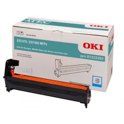 Oki 01333303 drum ciano colore ciano