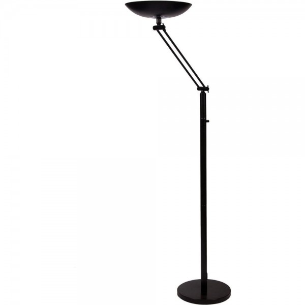 Varialux - lampada da terra a led colore nero