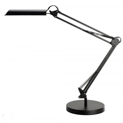 Lampada a led swingo, da scrivania colore nero