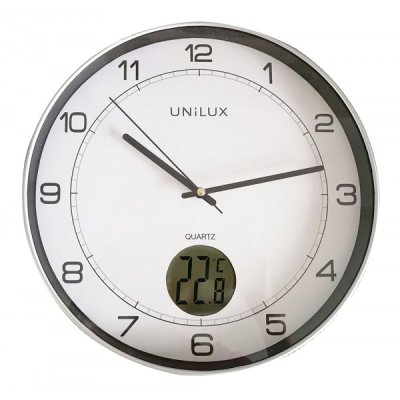 Orologio da parete tempus colore grigio
