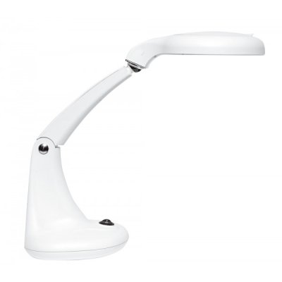 Lampada a led minizoom, da scrivania colore bianco
