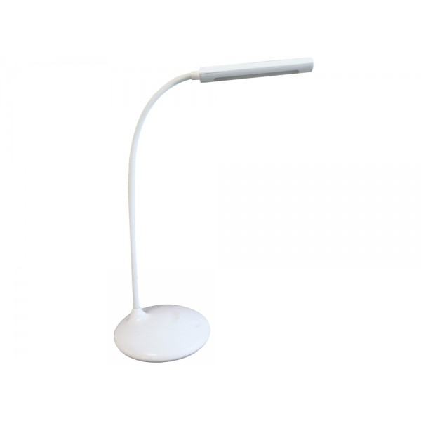 Lampada a led nelly, da scrivania colore bianco