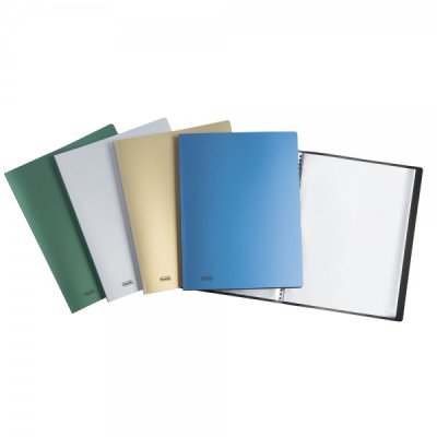 Portalistini metal, 20 buste 22x30cm colore assortiti