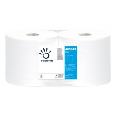 Bobina industriale 211m, 844 strappi colore bianco